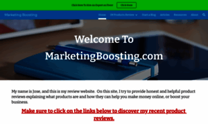 Marketingboosting.com thumbnail