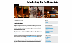 Marketingforauthors.wordpress.com thumbnail