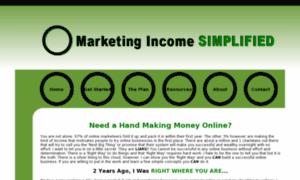 Marketingincomesimplified.com thumbnail