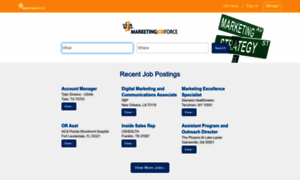 Marketingjobforce.com thumbnail