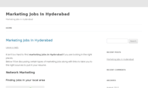 Marketingjobsinhyderabad.idealrates.net thumbnail