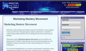 Marketingmasterymovement.com thumbnail