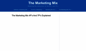 Marketingmix.co.uk thumbnail