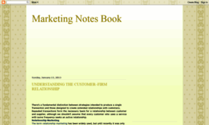 Marketingnotesbook.blogspot.com thumbnail