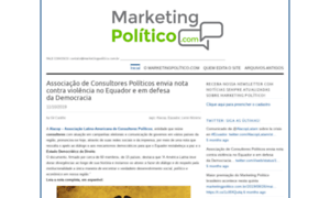 Marketingpolitico.com.br thumbnail