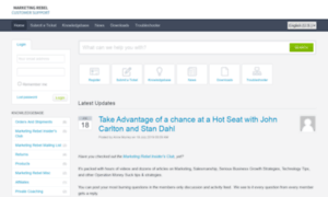 Marketingrebelsupport.com thumbnail