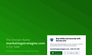 Marketingstrategies.com thumbnail