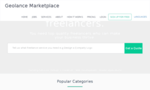 Marketplace.geolance.tech thumbnail