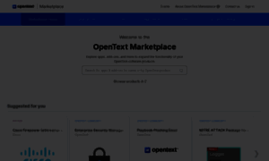 Marketplace.opentext.com thumbnail