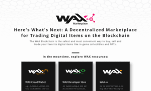 Marketplace.wax.io thumbnail