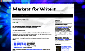 Marketsforwriters.blogspot.com thumbnail