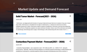 Marketupdateanddemandforecast.blogspot.com thumbnail