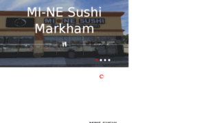 Markham.mine-sushi.com thumbnail