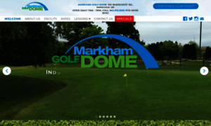 Markhamgolfdome.com thumbnail