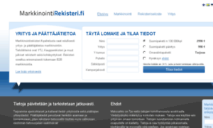 Markkinointirekisteri.fi thumbnail