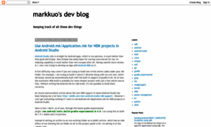 Markkuo-dev.blogspot.com thumbnail