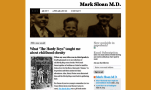 Marksloanmd.wordpress.com thumbnail