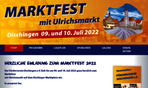 Marktfest-dischingen.de thumbnail