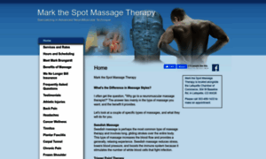 Markthespot.massagetherapy.com thumbnail