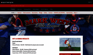 Markwestbaseball.com thumbnail