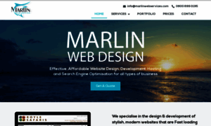 Marlin.marlinwebdesign.co.uk thumbnail