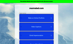 Marmalad.com thumbnail