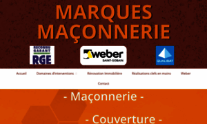 Marques-maconnerie.fr thumbnail