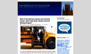 Marquetteeducator.wordpress.com thumbnail