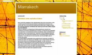 Marrakechafdt.blogspot.fr thumbnail