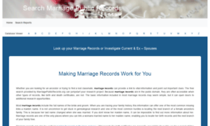 Marriage-record.us thumbnail