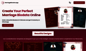 Marriagebiodata.app thumbnail