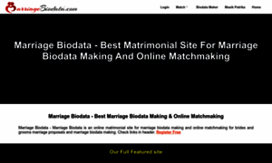 Marriagebiodata.com thumbnail