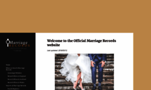 Marriagerecords.me.uk thumbnail