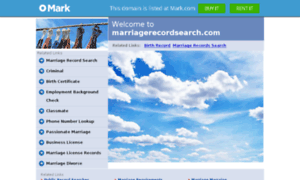 Marriagerecordsearch.com thumbnail
