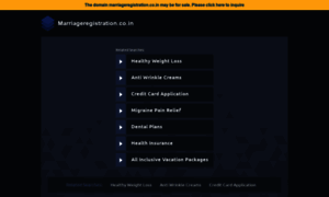 Marriageregistration.co.in thumbnail