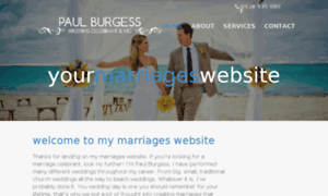 Marriages.website thumbnail