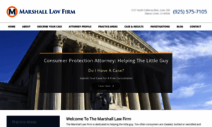Marshall-law-firm.com thumbnail