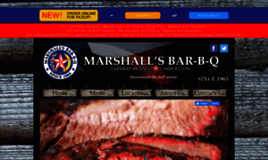 Marshallsbarbq.com thumbnail