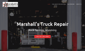Marshallstruckrepair.com thumbnail