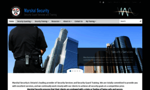 Marshalsecurity.ca thumbnail