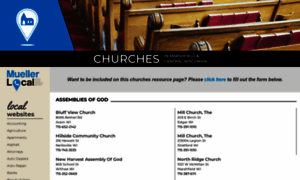 Marshfieldchurches.com thumbnail