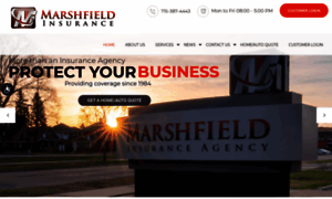 Marshfieldinsurance.agency thumbnail