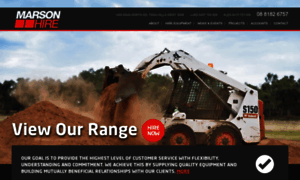 Marsonhire.com.au thumbnail