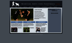 Martialartsforfootball.com thumbnail