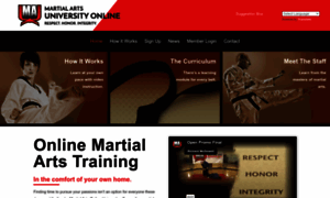 Martialartsonlineuniversity.com thumbnail