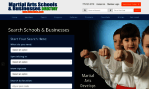 Martialartsschoolsdirectory.com thumbnail