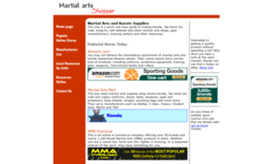 Martialartsshopper.com thumbnail