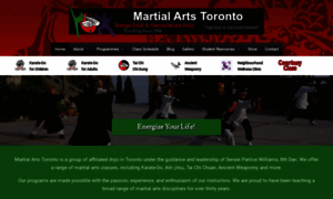 Martialartstoronto.ca thumbnail