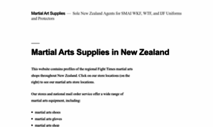 Martialartsupplies.co.nz thumbnail