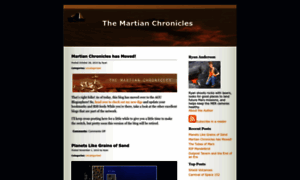 Martianchronicles.wordpress.com thumbnail